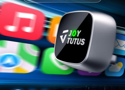 JOYTUTUS Wireless Carplay Adapter, 2026 Upgrade Wired to Wireless for Iphone Carplay & Android Auto, Adapter Compatible with USB a & USB C, Mini Cube Design for Cars with Built-In Wired Carplay