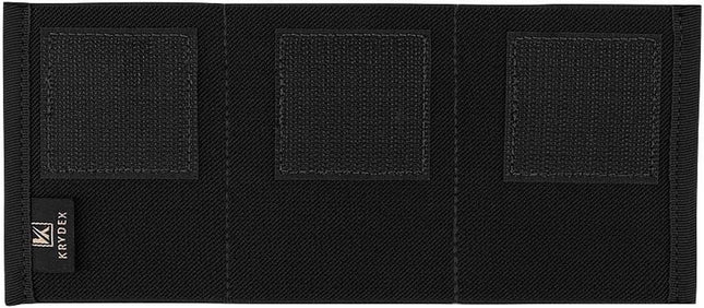 KRYDEX Triple 5.56 Magazine Holder Elastic Mag Holder with Hook Fasteners for MK3 and MK4 Chest Rig