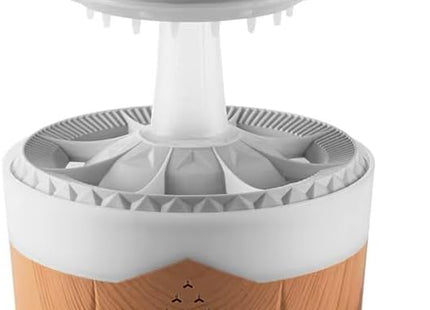 UFO Cloud Rain Drop Humidifier – Noiseless Ultrasonic Aromatherapy Diffuser with Remote Control, Cool Mist Air Purifier for Home, Office & Bedroom – 200Ml+ Capacity