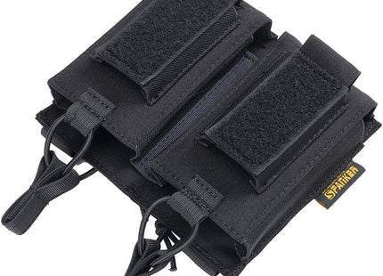 EXCELLENT ELITE SPANKER Open-Top Single/Double/Triple Molle Mag Pouch for M4 M14 M16 AK AR Elastic Rifle Magazines for Pistol Mag Pouch