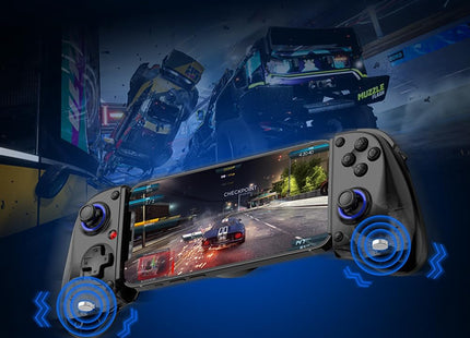 Bluetooth Mobile Game Controller for Nintendo Switch 2 & Ios & Android & Tablets, Wireless Gamepad Grip with Hall Effect Trigger Joystick, Ergonomic Phone Controller for Iphone, Ipad Pro, Samsung