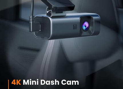 Galphi 4K Dash Cam Front, Built-In 5G Wifi, 32GB Card Included, Dash Camera for Cars, Mini Dashcam for Cars with Loop Recording, G-Sensor, 24 Hours Parking Monitor, APP, Support 256GB Max
