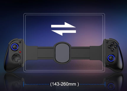Bluetooth Mobile Game Controller for Nintendo Switch 2 & Ios & Android & Tablets, Wireless Gamepad Grip with Hall Effect Trigger Joystick, Ergonomic Phone Controller for Iphone, Ipad Pro, Samsung