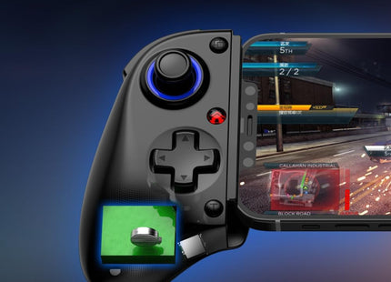Bluetooth Mobile Game Controller for Nintendo Switch 2 & Ios & Android & Tablets, Wireless Gamepad Grip with Hall Effect Trigger Joystick, Ergonomic Phone Controller for Iphone, Ipad Pro, Samsung