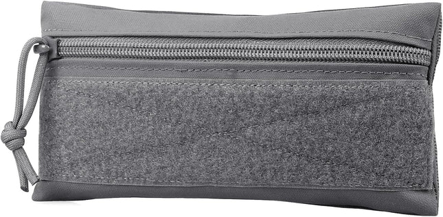 WYNEX Tactical Tool Zipper Pouch, Bag Insert EDC Organizer Utility Admin Storage Pocket Accessories Snack Pouch with Hook Backing for MK3 MK4 Chest Rig