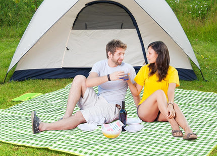 Picnic Blanket Waterproof, 79"X79" Extra Large Outdoor Picnic Blanket, Beach Blanket Sandproof Foldable for Travel Park Music Festival Picnic Mats