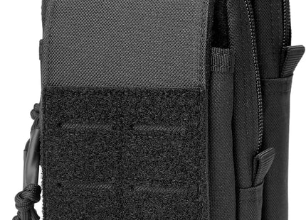 MOZETO Molle Pouches, Universal Tactical Pouche with Mobile Phone Holster, Compact 1000D Utility EDC Tool Bag Gadget Organizer