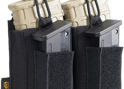 EXCELLENT ELITE SPANKER Open-Top Single/Double/Triple Molle Mag Pouch for M4 M14 M16 AK AR Elastic Rifle Magazines for Pistol Mag Pouch