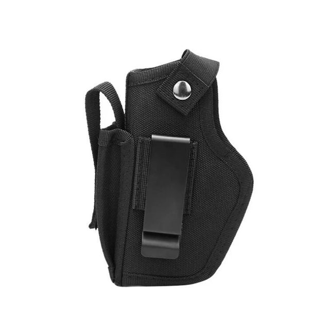 Tactical Universal Gun Holster for Glock 17 19 Beretta M9 1911 P226 Left Right Hand Waist Concealed Carry Pistol 9Mm Mag Pouch