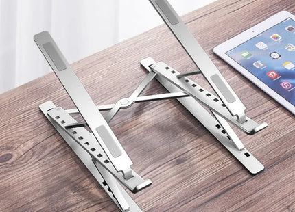 For Macbook Laptop Stand Folding Adjustable Aluminum Computer Pc Tablet Stand Notebook Tablelaptop Holder Heat Dissipation