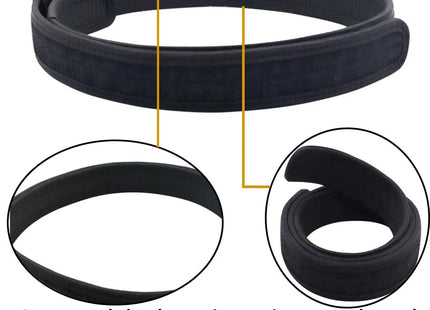 Tactical Hook Inner Belt Premium Nylon Rigid Unbuckled Belt Adjustabl Belt Hunting Acessories