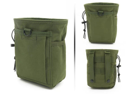 Tactical Molle Dump Drop Pouch Magazine Pouch Pocket Drawstring Recovery Bag Hunting Accessories Utility Waist Pack