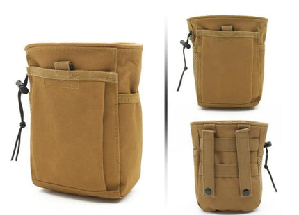 Tactical Molle Dump Drop Pouch Magazine Pouch Pocket Drawstring Recovery Bag Hunting Accessories Utility Waist Pack