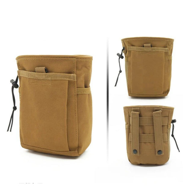 Tactical Molle Dump Drop Pouch Magazine Pouch Pocket Drawstring Recovery Bag Hunting Accessories Utility Waist Pack