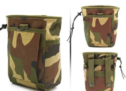 Tactical Molle Dump Drop Pouch Magazine Pouch Pocket Drawstring Recovery Bag Hunting Accessories Utility Waist Pack