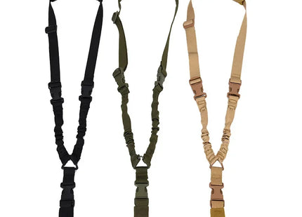 Shot Gun Belt Hunting Accessories Tactical Gear Tactical Single Point Gun Sling Shoulder Strap Rifle Rope Belt with Metal Buckle