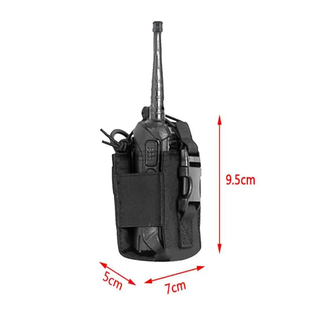 1000D Nylon Tactical Molle Walkie Talkie Holder Bag Radio Pouch Package Sports Pendant Hunting Magazine Mag Pouch