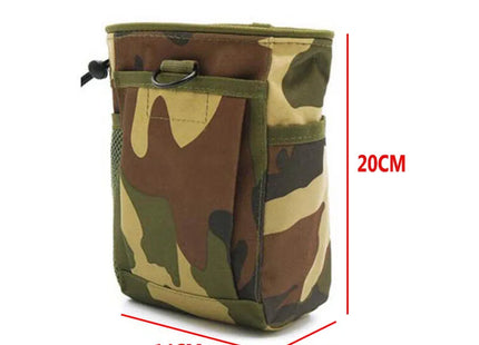 Tactical Molle Dump Drop Pouch Magazine Pouch Pocket Drawstring Recovery Bag Hunting Accessories Utility Waist Pack