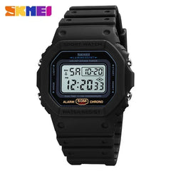 1628 Luxury Digital Men Watches Sports Waterproof Electronic Mens Wristwatches Military Back Light Clock 1988 Reloj Hombre