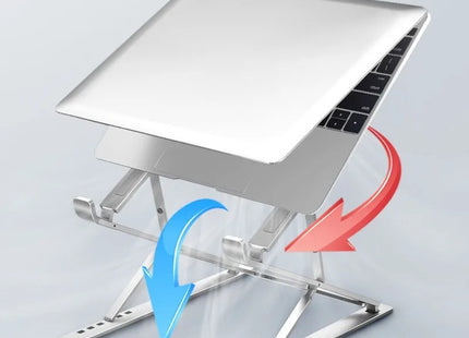 For Macbook Laptop Stand Folding Adjustable Aluminum Computer Pc Tablet Stand Notebook Tablelaptop Holder Heat Dissipation