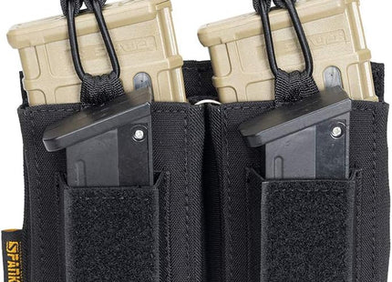 EXCELLENT ELITE SPANKER Open-Top Single/Double/Triple Molle Mag Pouch for M4 M14 M16 AK AR Elastic Rifle Magazines for Pistol Mag Pouch