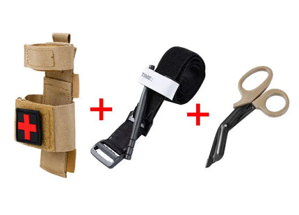 Camping Equipment Outdoor Tourniquet Fast Hemostasis Medical Emergency Tactical Military Exploration Operation Survival Kit